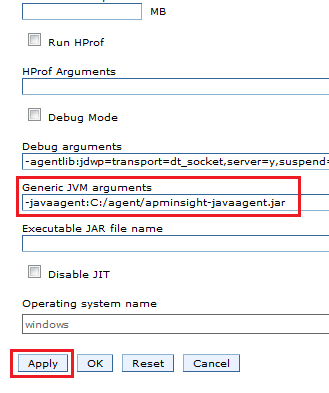 APMインサイトのJavaエージェント：WebSphere（4）